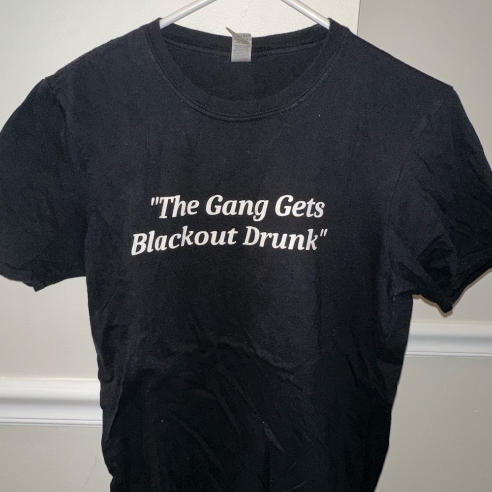 Always Sunny in Philadelphia Softstyle Black T-Shirt Size Medium